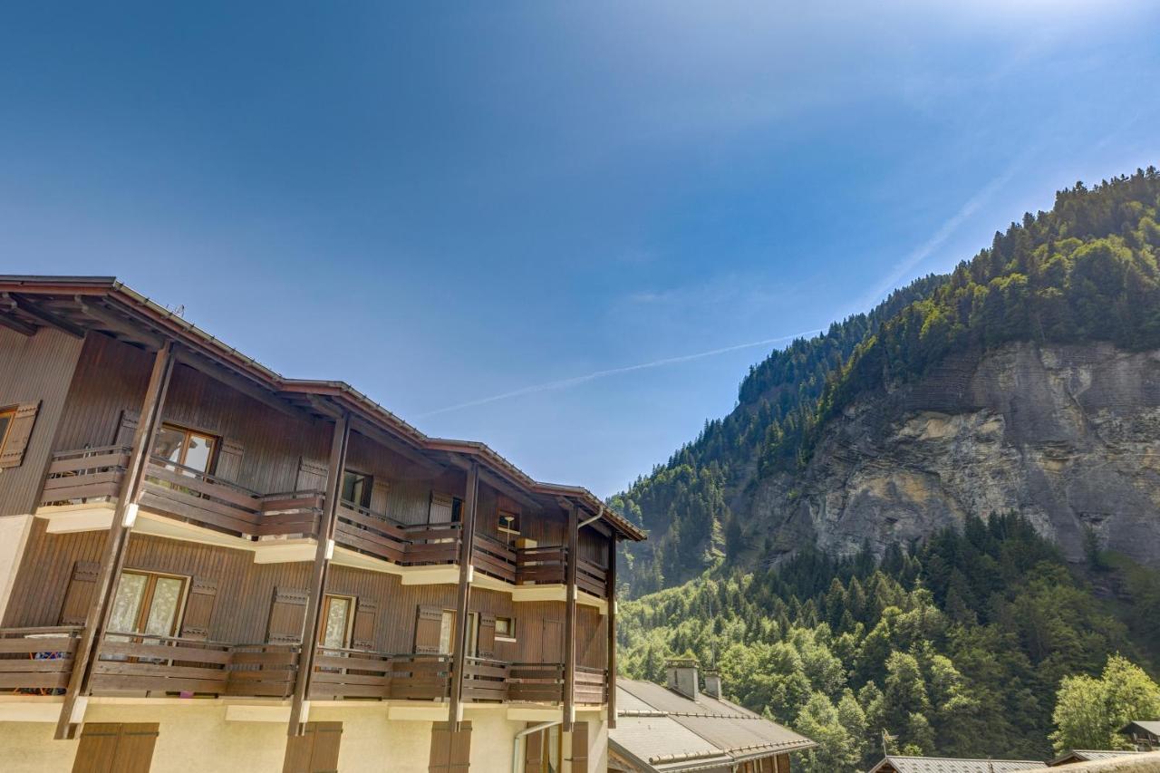 Ferienwohnung Le Col Des Aravis La Giettaz Exterior foto